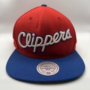 Los Angeles Clippers Strapback One Size Fits Most Cap Red - Mitchell & Ness Hat
